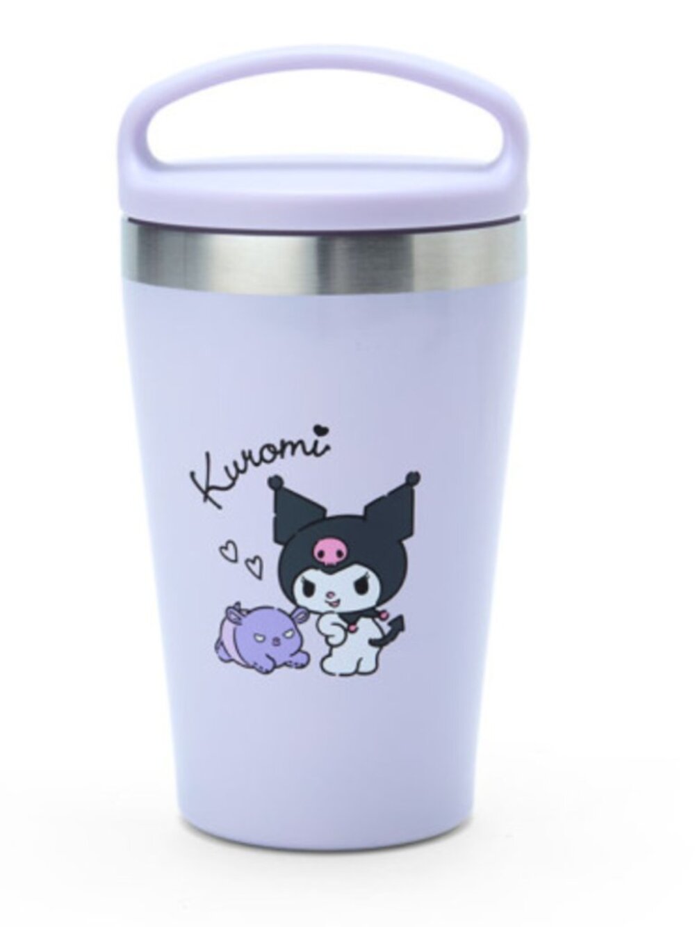 Sanrio Kuromi Stainless Steel Tumbler with Handle